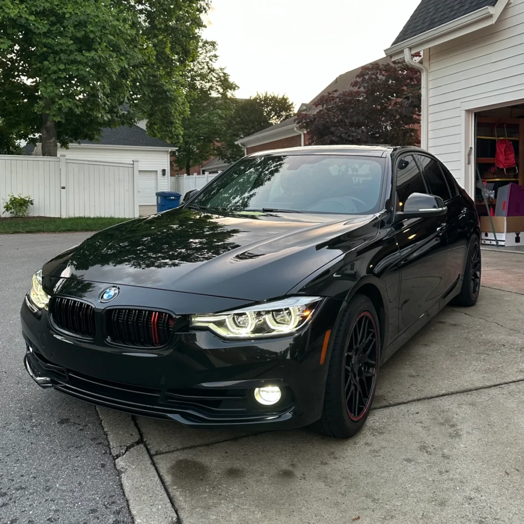 BMW after paint correction in Franklin