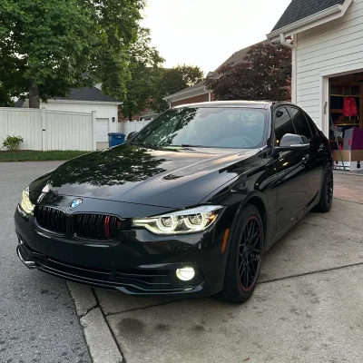 BMW after paint correction in Franklin